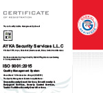 ISO for Security Services